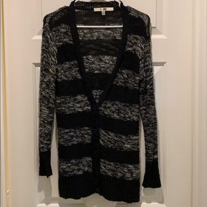 Black & white cardigan